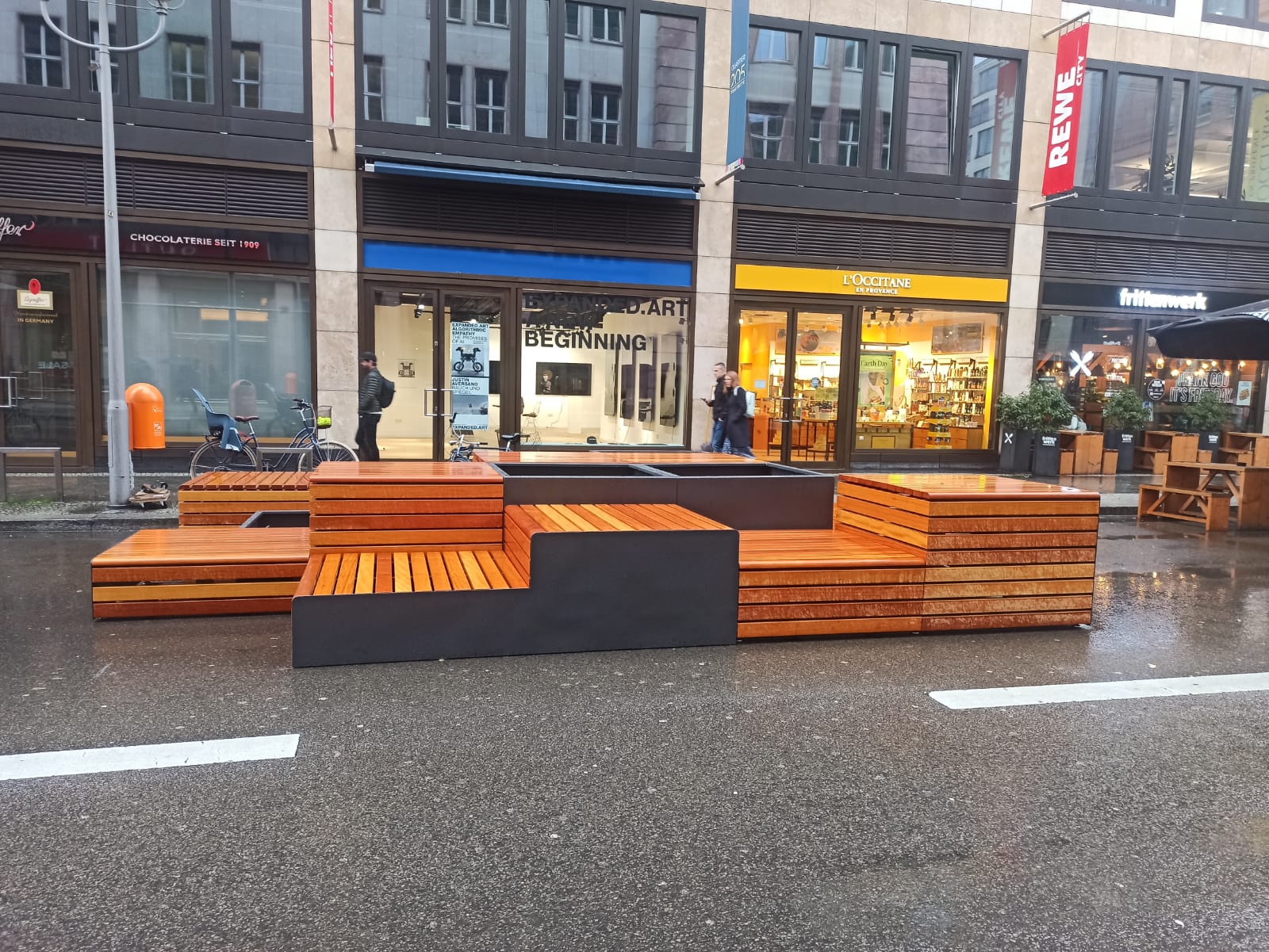 Urbanes Stadtmobiliar in Berlin