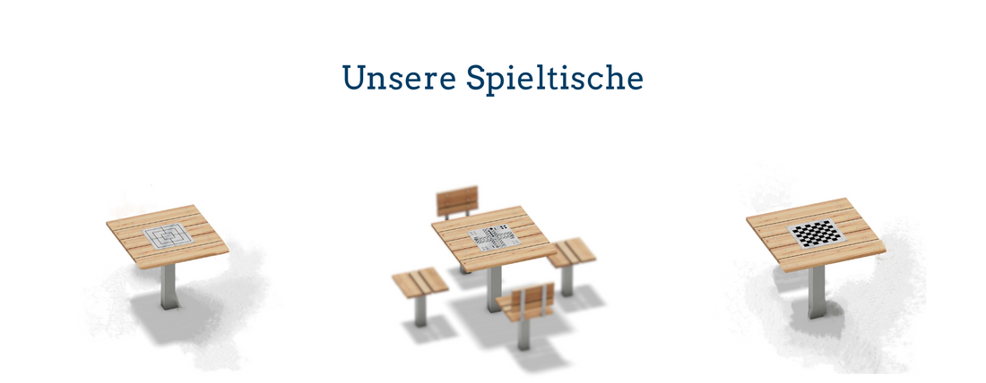 Unsere Spieltische