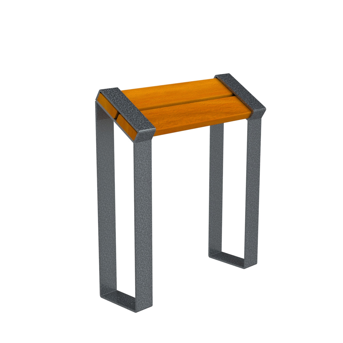 Moderner und stabiler Anlehnstuhl für die Innenstadt