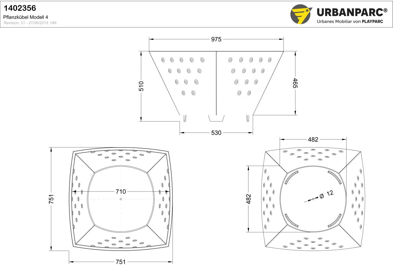 Produktzeichnung Planta 4