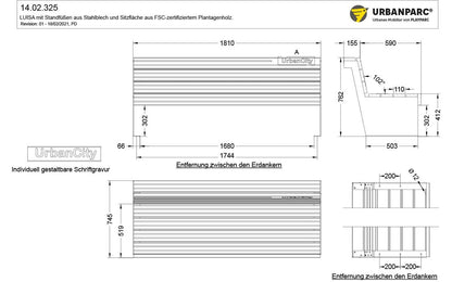Produktzeichnung Luisa Combi